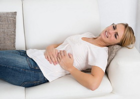 Postpartum abdominal pain diarrhea and dysentery