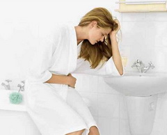 Postpartum constipation and urinary stoppage