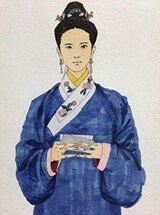 a portrait of Tán Yǔnxián