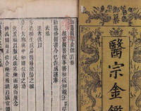 block-printed edition of Yi Zong Jin Jian