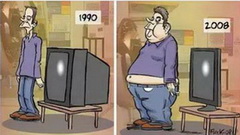 Slim and Fat:in the past and now a days