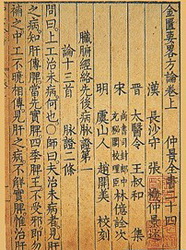 Jin Kui Yao Lue Fang Lun:the Synopsis of Prescriptions of the Golden Chamber