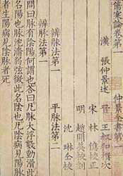 Shang Han Za Bing Lun:the Treatise on Cold-induced Diseases