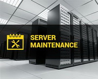 system is in scheduled maintenance