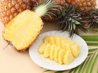 Pineapple:fruit and blocks