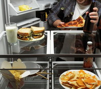 eat overnight meals is not a good habit