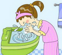 You need to change cloth before going to bed.
