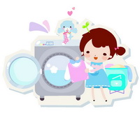 Clean washing machine 03