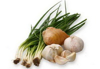 The functions of scallion, ginger, garlic and prickly ash.