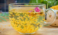 The health benefits and functions of osmanthus flower tea.